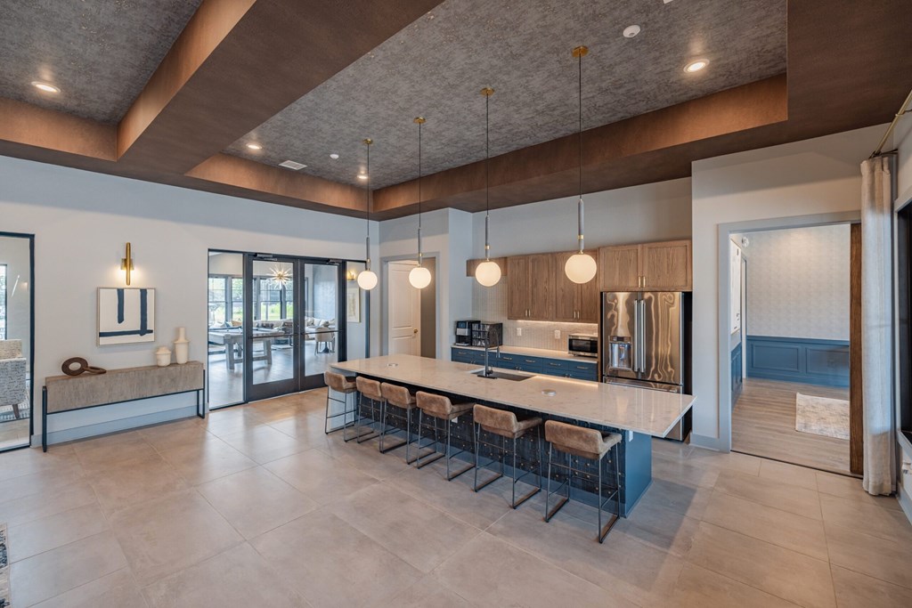 Entertainment Lounge at Evolve at Parkway Apartment Homes, Concord, NC