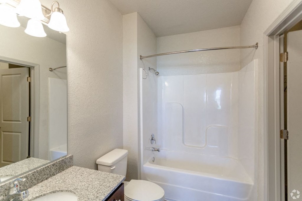 Bathroom with bath tub at The Venue at 109 Apartments , Lebanon, TN