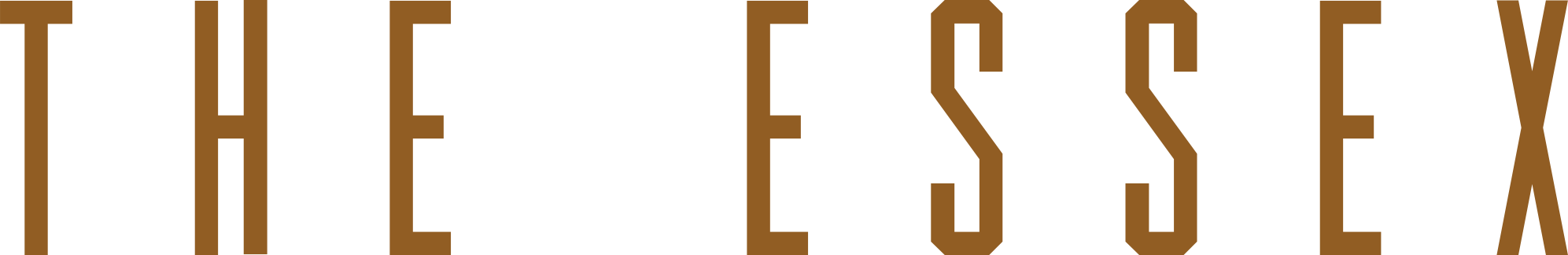 The image contains letters in brown color on a green background.