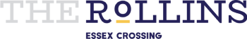 The image features the text "THE ROLLINS" in large, bold letters.