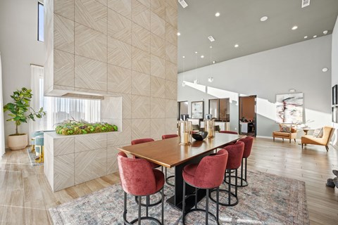 Dining Area at Edge and Stone, San Antonio, TX
