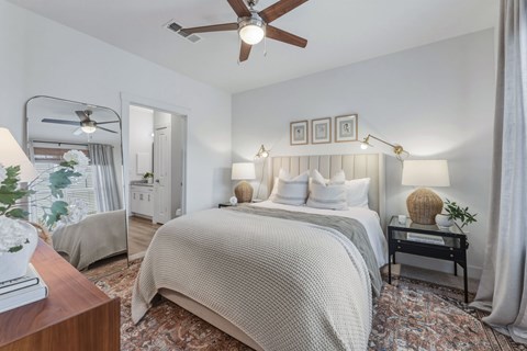 Bedroom at Legacy at Cibolo Apartments, Boerne, 78006