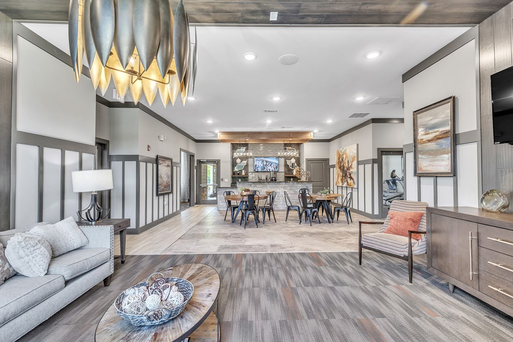 Decorated Living Room With Natural Light at Sterling Creek at Richmond Hill, Richmond Hill, 31324