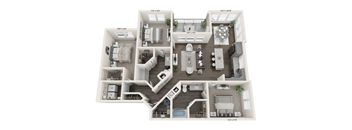 3C Floor Plan at Prosper Madison Oaks, Madison