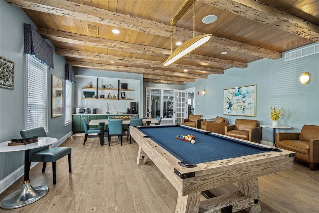 Billiards Table at Cypress River, Ladson, South Carolina