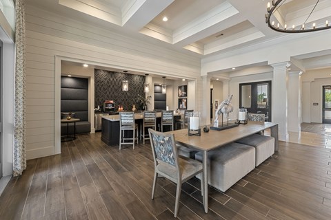 Restaurant Style Dining Area at Citadel at Westpointe Apartments, San Antonio, TX