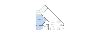 A3 Floorplan at Citadel at Westpointe, San Antonio