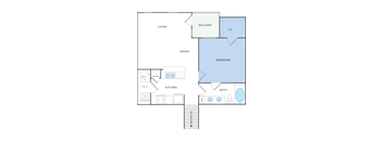 A4u Floorplan at Citadel at Westpointe, San Antonio, TX
