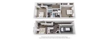 The Roost Floor Plan at Arrowood Farms, Tennessee