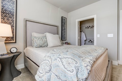 Comfortable Bedroom With Accessible Closet at Bellary Flats, Summerville, SC, 29486