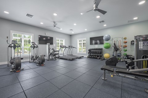 Fitness Center at Spring Creek Apartments, Crestview, Florida