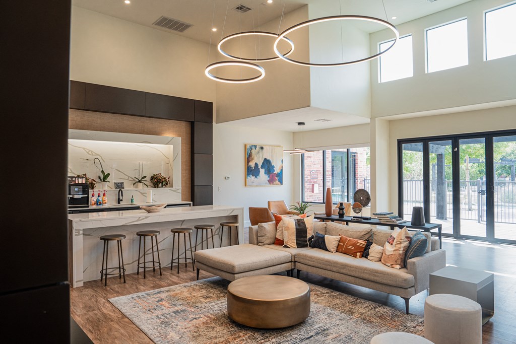 Clubhouse Lounge at Platinum Castle Hills, Lewisville, 75056
