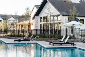 Pool side clubhouse at Legacy at Cibolo, Boerne, TX
