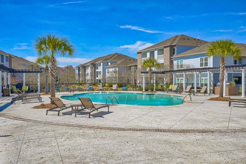 our apartments offer a resort style swimming pool