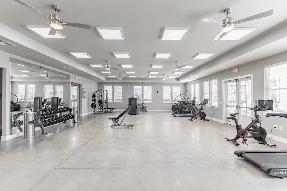 Fitness Center With Modern Equipmentat Prosper Madison Oaks, Madison, 35758