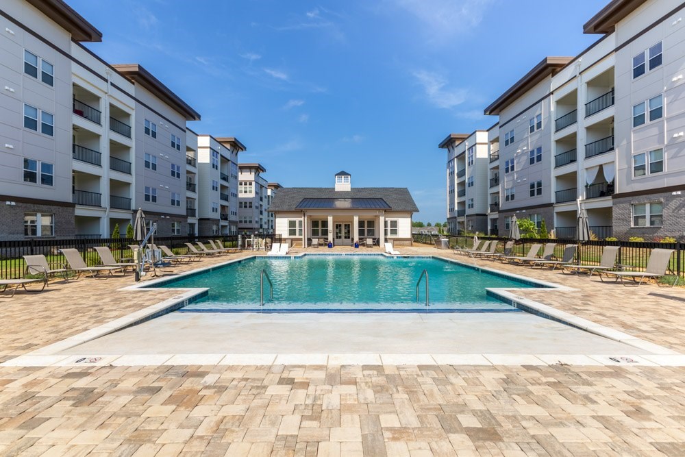 Blue Cool Swimming Pool at Prosper Madison Oaks, Madison, 35758