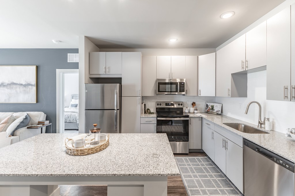 Fully Equipped Kitchen With Modern Appliances at Prosper Madison Oaks, Alabama