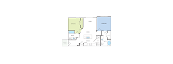 B1 Floorplan at Citadel at Westpointe, Texas
