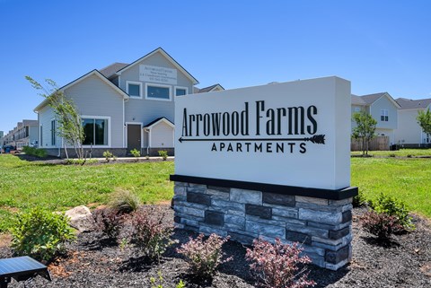Property Signage at Arrowood Farms, Clarksville, 37042