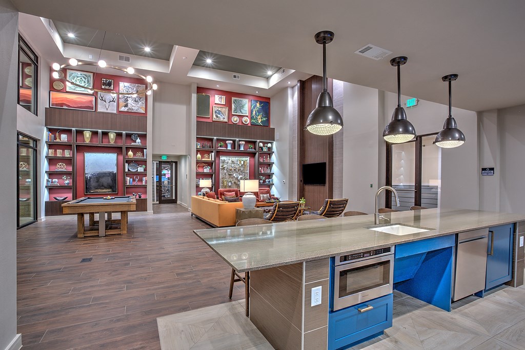 Large Community Clubhouse at Edge and Stone, San Antonio, TX, Texas