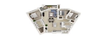 3Bed 2Bath Floor Plan A at Legacy at Cibolo, Boerne, 78006