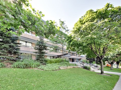 the building in which the apartment is located