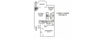 floor plan photo of the heights at spring lake apartments heights il