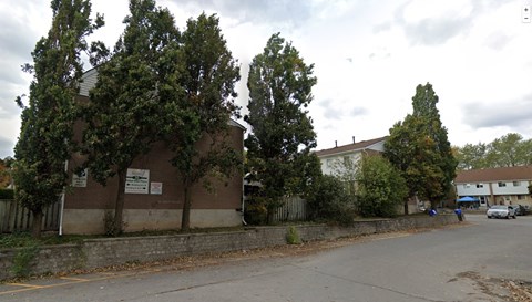 the building in which the apartment is located