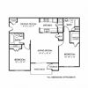 Belmont at Greenbrier; 2 bedroom apartments The Foxfield