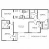 Belmont at Greenbrier; 3 bedroom apartments The Lexington