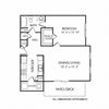 Belmont at Greenbrier; 1 bedroom apartments The Tazewell