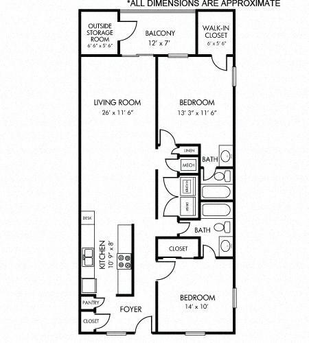 5535 E. Virginia Beach Blvd. 1-2 Beds Apartment for Rent - Photo Gallery 13