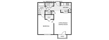 1A1 Floor Plan
