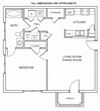 1N Floor Plan