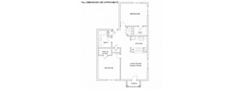 2B2 Floor Plan