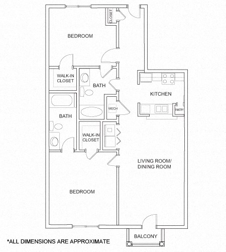 675 Town Center Drive 1-3 Beds Apartment for Rent - Photo Gallery 43