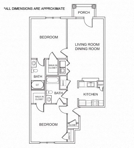675 Town Center Drive 1-3 Beds Apartment for Rent - Photo Gallery 44