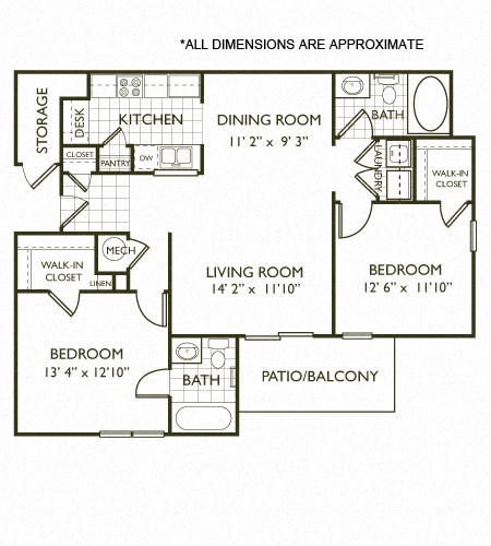 6301 Daybrook Circle 1-3 Beds Apartment for Rent - Photo Gallery 30