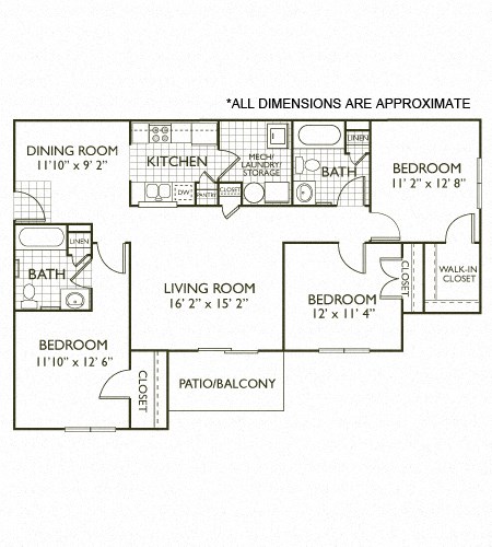 6301 Daybrook Circle 1-3 Beds Apartment for Rent - Photo Gallery 31