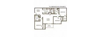 The Huntington (modified ADA floor plan)