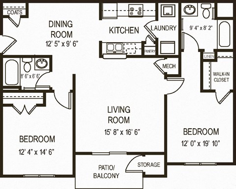 6324 Rockbrook Ln 1-3 Beds Apartment for Rent - Photo Gallery 20