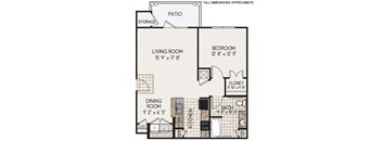 A1 Modified Floorplan