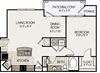 1 bedroom apartment in Raleigh A4 Floorplan
