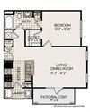 1B Floorplan