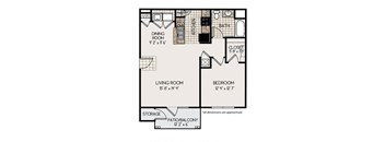 1M Floorplan