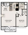 1M Floorplan