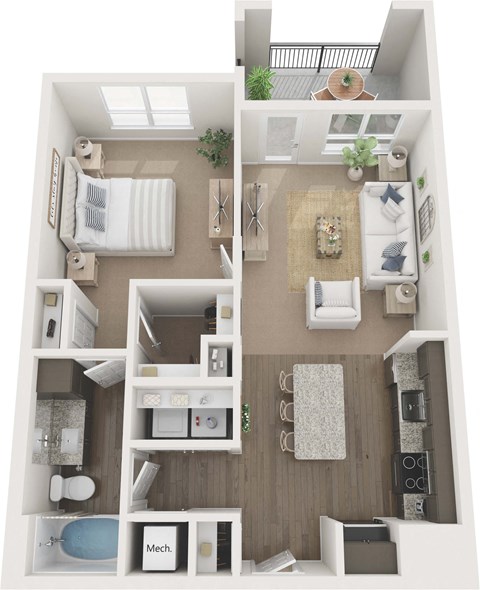A2 Floor Plan
