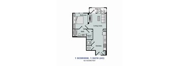 bedroom floor plan | the madison at ballston station