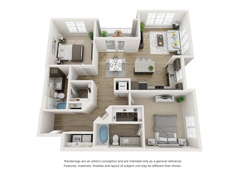 1601 Medlin Creek Loop 1-2 Beds Apartment for Rent - Photo Gallery 137