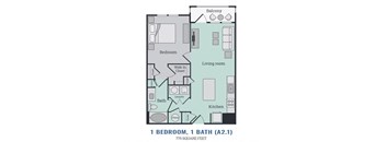 1 bedroom 1 bathroom apartment